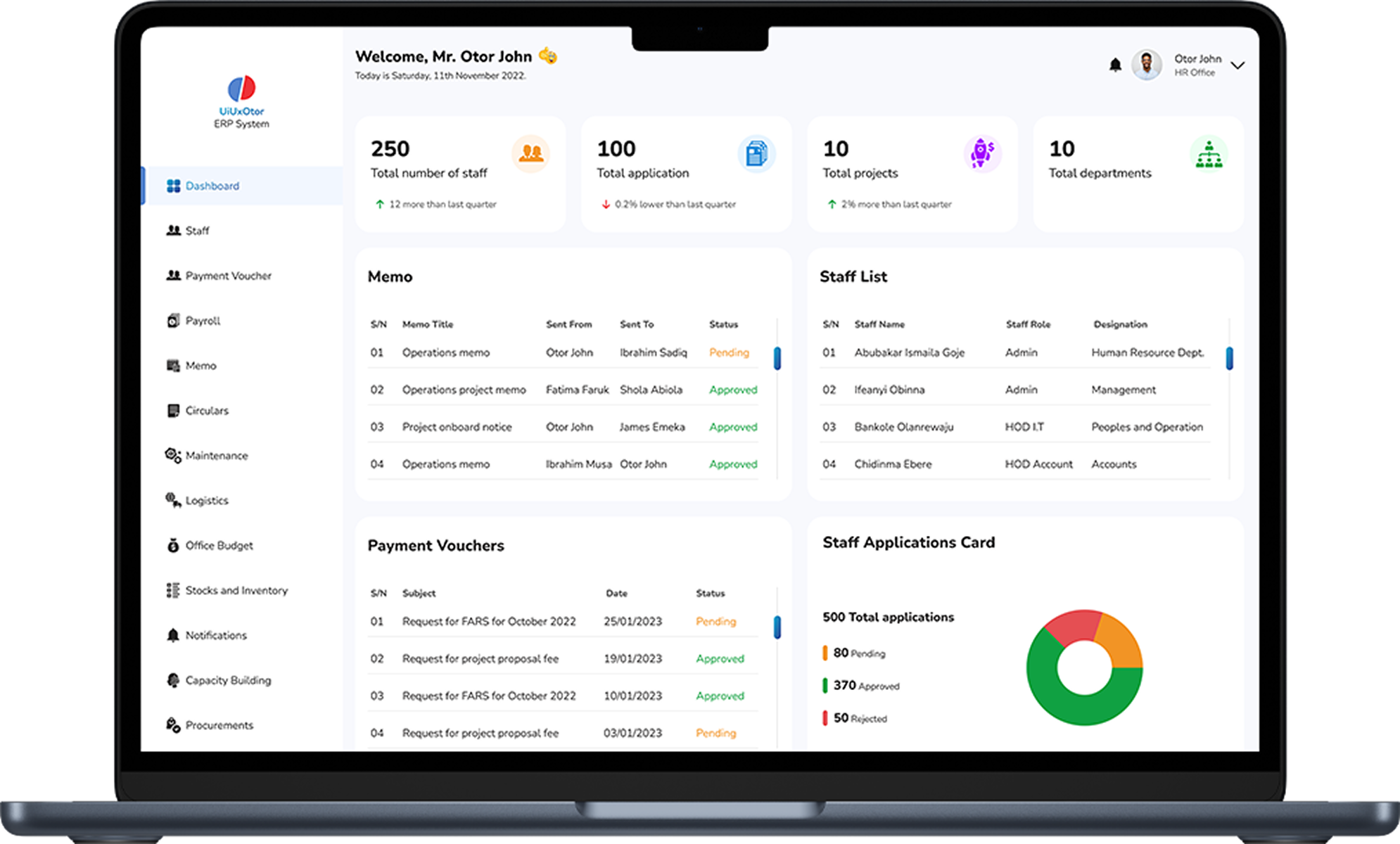 ERP System